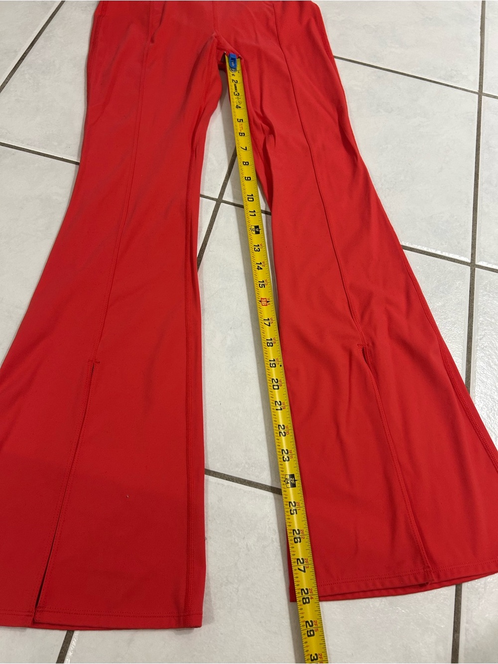 JoyLab Bright Orange/Red Flared High-Rise Leggings - Picture 4 of 10